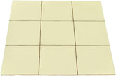 4x4 Buttermilk Ceramic Tile-Box of 10 pcs